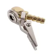 Hose Barb Clip On Ball Foot Air Chuck Tire Tyre Inflator Gauge Fitting Tool SU2