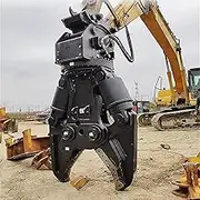 Excavator Hydraulic Double Cylinder Demolition Shear – Powerful Scrap Cutting Tool for Waste Management
