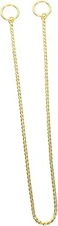 Totority Portable Wear Resistant Dog Chain Leash Lightweight Puppy Collar Accessory Durable for Easy Control and Comfort