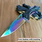 Razor Sharp knife Camping knife tactical Hunting Knife Folding Pocket Knife