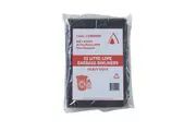 100 Pcs X 82L Black Garbage Ldpe Heavy Duty Bin Liners Commercial Bags