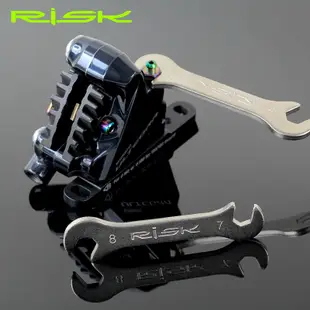 RISK 油碟油管螺絲扳手7mm-8mm 自行車油壓碟煞工具[05100554]【飛輪單車】