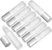 HONITANO 8pcs Anti- Glass Roller Bottles for Essential Oils Leakproof Containers for Perfume and Liquids and Practical Storage for Home and Travel