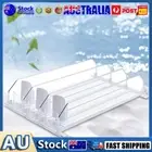 Beverage Rack Soda Can Bottle Pusher for Refrigerator(White 380mm 3 sets) Au