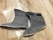 MILITARY BATES BOOTS INSERT BOOTIES SIZE 8-8.5W/XW NEW