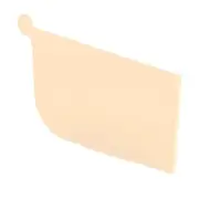 NSW NEW Stratco Quad Gutter 125 Stop End Smooth Cream