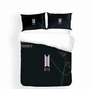 v3807 Bed Sheets ARMY Black White Duvet Cover Set Bedspread Bedclothes Children Bed Sheets IU3807