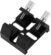 Telescope Finderscope Mount Dovetail Slot Plate Groove Finderscope Bracket Astronomical Telescope Replacement Parts Accessories,Black
