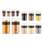 Presso Storage Container Jars for Food, Pasta, Cereal, Flour, Coffee, Snacks,
