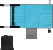 Toddler Airplane Seat Extender, Foot Hammock, Plane Travel Small, Blue