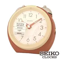 在飛比找momo購物網優惠-【SEIKO 精工】小紅帽靜音秒針貪睡鬧鐘-紅色(SEIKO