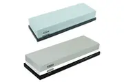 400/1000+1000/4000 Dual Whetstone Set Knife Sharpening Water Stone Wet Sharpener with Non-Slip Stand Holder