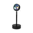 Emitto Rainbow Sunset Projection Lamp LED Modern Romantic USB Night Light Decor