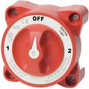 Blue Sea e-Series Selector 3 Position Battery Switch with AFD