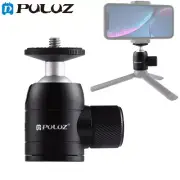PULUZ PU384 Tripod Ball Head Bracket Holder Mount 1/4" Screw for Phone Tripod
