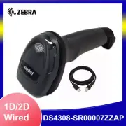 Zebra DS4308-SR00007ZZAP Corded Handheld 2D Barcode Scanner With USB Cable