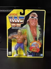 WWF Hasbro Owen Hart The Rocket Action Figure 1993 Yellow Card sealed wwe