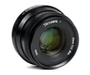 7artisans 35mm F1.2 II Large Aperture APS-C Lens for Sony E-Mount A6500 Camera