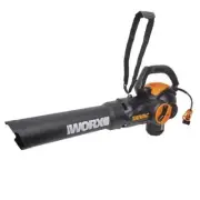 600 CFM 12 Amp Corded Electric Leaf Blower Vacuum Mulcher Walkway Debris Sweeper