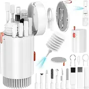 Laptop Keyboard Screen Cleaner Kit, 20 in 1 Electronics Cleaning Tool Kit for MacBook iPad iPhone Pro Camera Computer Headphone, Airpod Cleaning Pen Brush with Blower & Screens Cleaners Sprayer