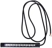 Alipis 2Pcs Flexible LED Light Strips for Motorbike Turn Signal Brake Light Design for Enhanced Visibility Custom Style Fit for All Motorcycles