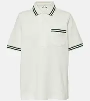 [The Upside] The Upside Hill cotton piqué polo T-shirt AU 12 white
