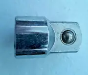 Chrome 1/2" rachet to 3/4" rachet converter/Adapter