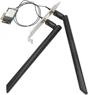 2.4G/5G Wireless WiFi Network Card Bluetooth4.0 PCI-E 1X Desktop WiFi Adapter Card Dual Band Wireless Desktop 2 Antennas