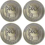 Dumpster Fire Challenge Coin, Dumpster Fire Desk Coin Accessories -Employee Appreciation Medallion for Staff Appreciation, Farewell & Going Away Gifts
