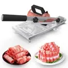 Manual Meat Slicer Adjustable Cutting Thickness Food Slicing Machine Beef
