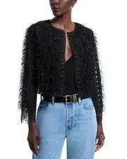 Kobi Halperin Ollie Lace Fringe Jacket