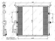 RTG Air Conditioning Condenser Fits BMW 3 Series 1990-2000 Z3 1995-2003