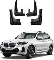 Car Mudguard Mud Flaps for iX3 2021-2025 Molded Custom Front and Rear Mudflaps Splash Guards Flares Kit 4-PC Auto Accessories,Send 1 Car Wash Towel