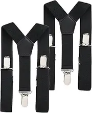 [N'Ice Caps] Kids 2 Piece Pack Adjustable Suspenders