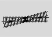 Marklin 2257 Ho Scale Track K Intersection Long 225 mm. 14.26°