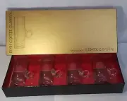 Set of 4 Lenox Irish Coffee Hand Blown Crystal Glasses