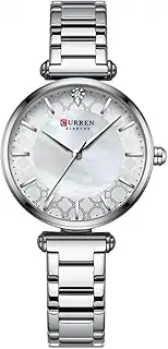 [Generic] Elegant Women's Quartz Watch - 31mm Round Dial, Stainless Steel Band, Japanese Movement, 30m Water Resistant (5 Color Options)