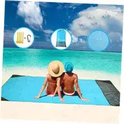 Sandfree Beach Blanket, Oversized Waterproof Sandproof Picnic Blanket, Quick
