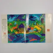 Vintage BURGER KING Paper School Book Cover Animals