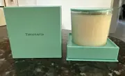 Tiffany&Co. Scented Candle Fig Ivy Cyclamen 04 Blue Metal Lid 8.82 Oz Retired