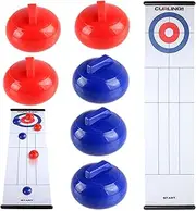 Bowling Games for Kids Indoor | Table Shuffleboard Board Game | Portable Family Toy, Desktop Interactive Strategy Toy for Kids & Adults