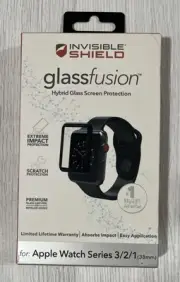 ZAGG Glassfusion Hybrid Screen Protector for Apple Watch Series 3/2/1 (38mm)