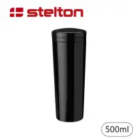 在飛比找momo購物網優惠-【Stelton】Carrie真空保溫杯500ml(黑色 保