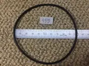 155mm Folded Length - 2mm Square Rubber Belt for CD-Cassette Deck -VCR - Player