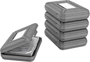 ORICO Portable 3.5 Inch Hard Drive Disk Protective Box - Storage Case Cover for HDD External Hard Drive Anti-Static Shock Proof - 5 Pack