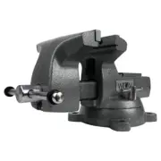 Wilton Mechanics Vise 8" With Swivel Base 4-3/4" Throat Depth Replaceable Jaws