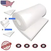 Premium 2" x 24" x 72" High Density Foam Cushion - Ideal for Upholstery Projects