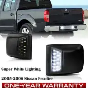 [WHITE] LED License Plate Lights SET For 05-06 Nissan Frontier Rear bumper Lamp