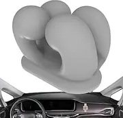 Self Adhesive Silicone Hooks - Car Lip Balm Holder | Multi Purpose Seamless Removable Clamp Organizer for Men Kitchen Bathroom Door