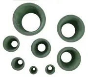 Funnel - Adapter Set of 8 Pieces for Supporting Funnels. Made of Flexible,